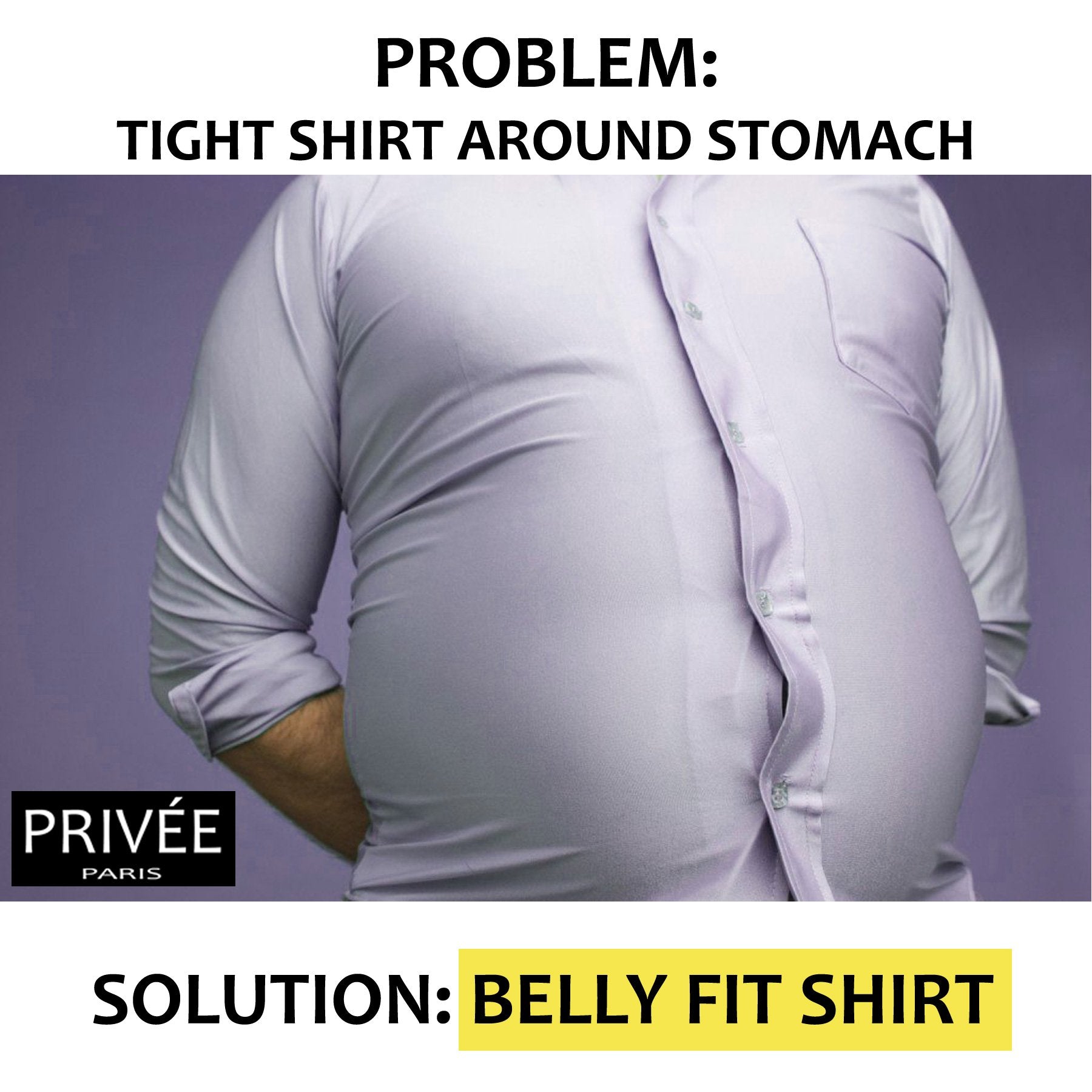 Shirt size chart (India) | Size S, M, L, XL, XXL, XXXL Shirts – Privee Paris