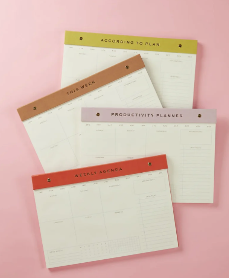 Weekly Postbound Notepad