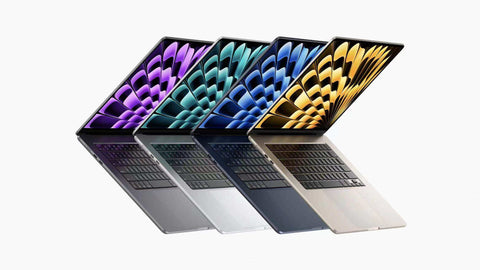 M2 and M3 MacBook Air color