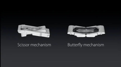 MacBook butterfly keyboard service issue