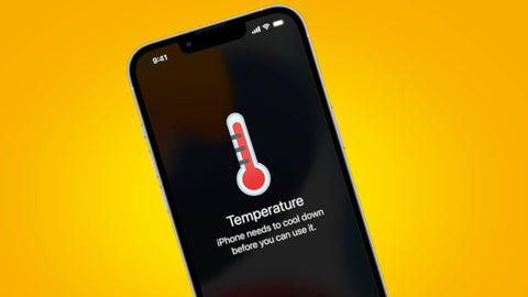 Make sure your iPhone isn't overheated or too cold