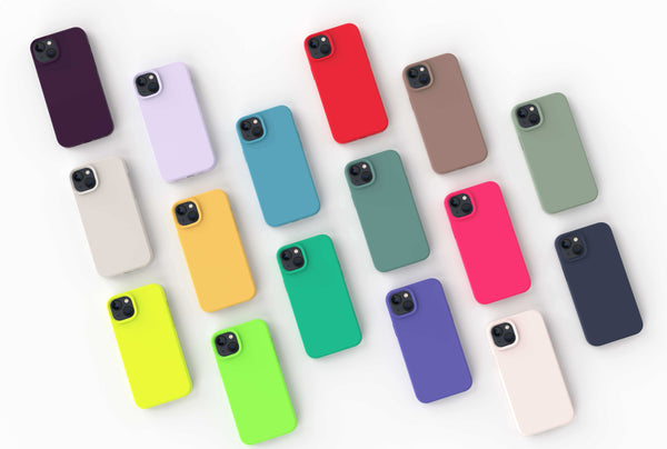 iPhone silicone case banner