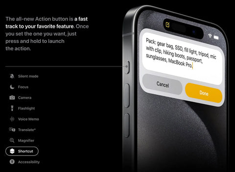 iphone 15-pro ction button