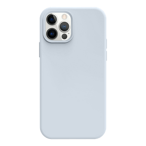 iPhone 12 Pro silicone case - nattier blue