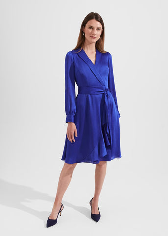 Hobbs London Blue Dress