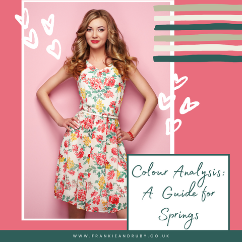 Blog cover of a woman wearing typical Spring colours