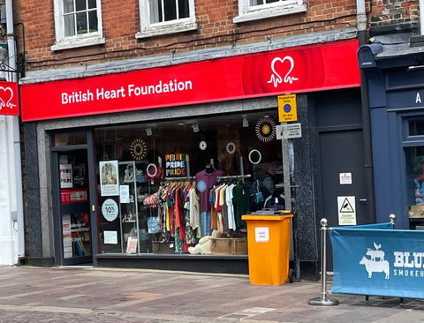 British Heart Foundation shop in Newbury