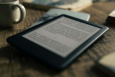 A kindle is a good way to save space when travelling