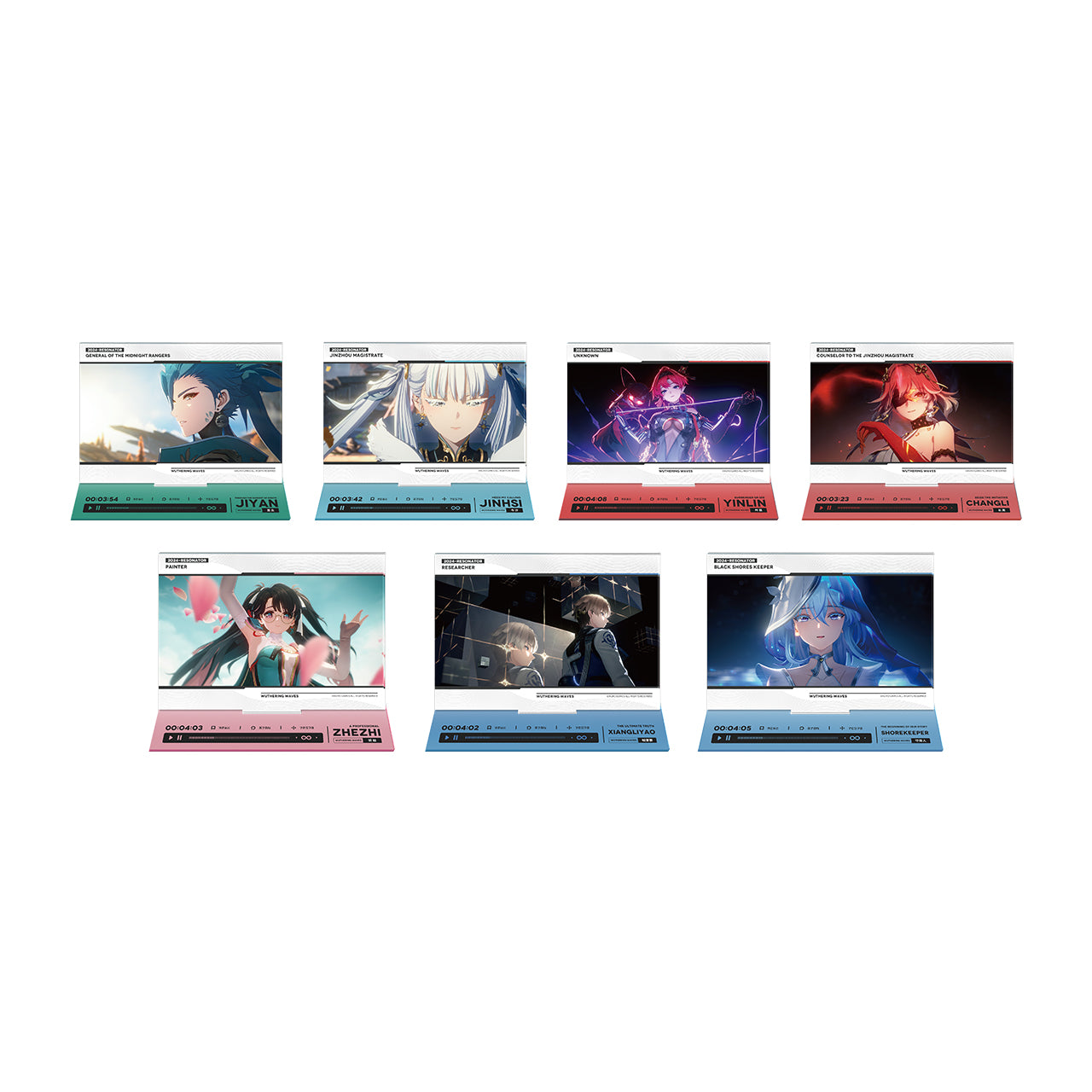 Wuthering Waves - Resonator Themed PV Stills Acrylic Stand KURO GAMES