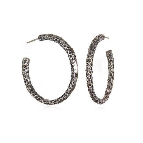 PAVIO Hoop Earrings