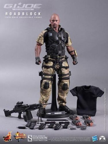 HOT TOYS GI JOE 12 IN ROADBLOCK FIGURE - GI JOE RETALIATION