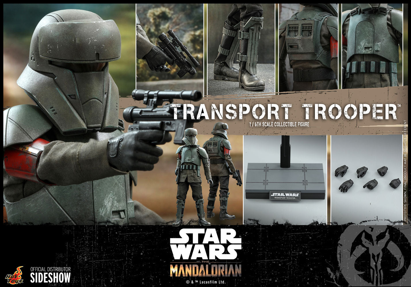 transport trooper hot toys