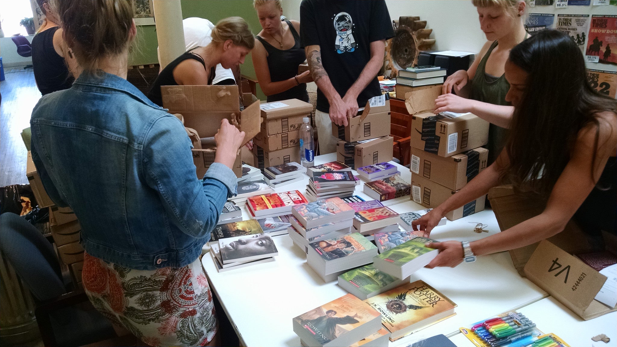 Liberation Library - packing