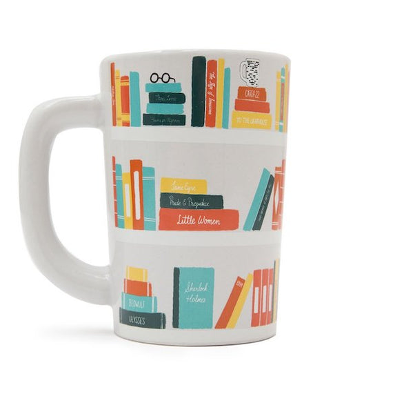 bookshelf mug