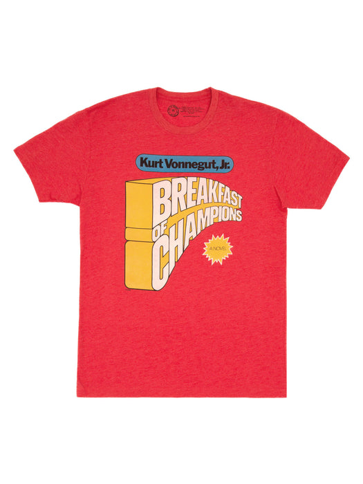 Breakfast of Champions Vonnegut unisex book cover t-shirt — Out of Print
