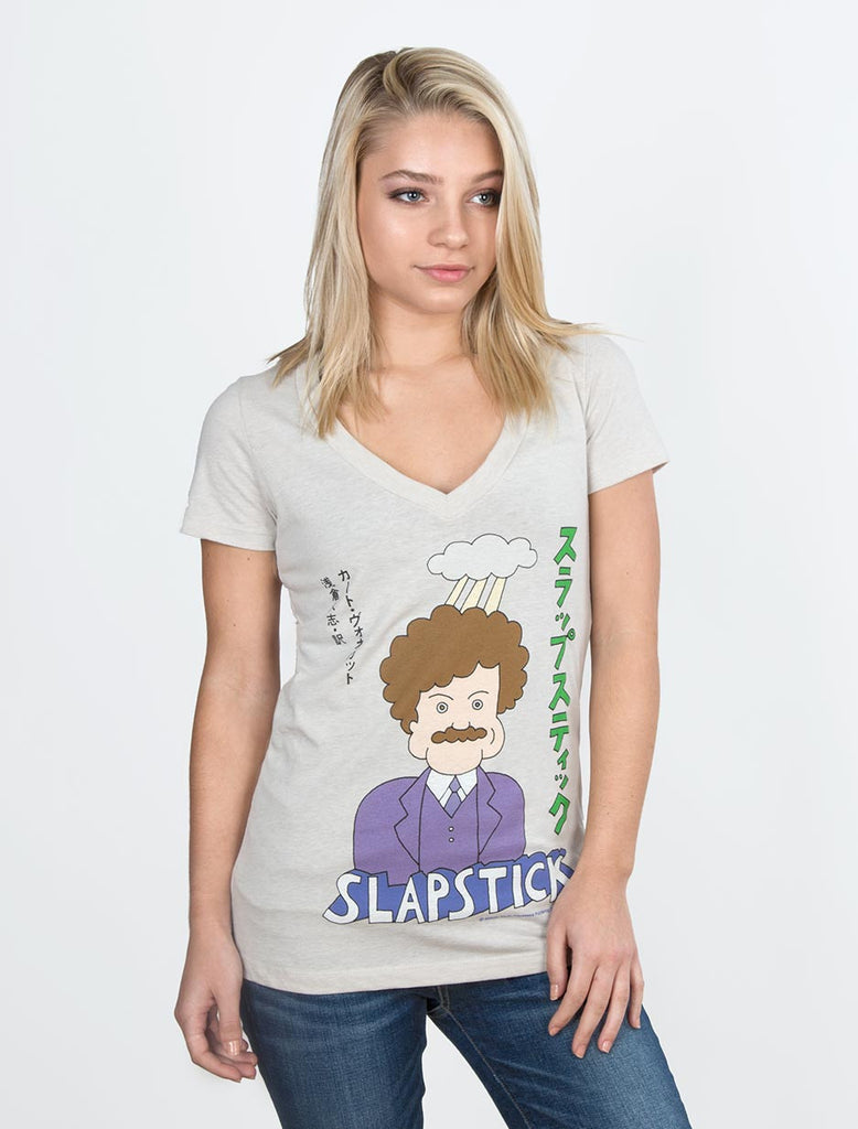 Slapstick women's Japanese edition book t-shirt – Out of Print
