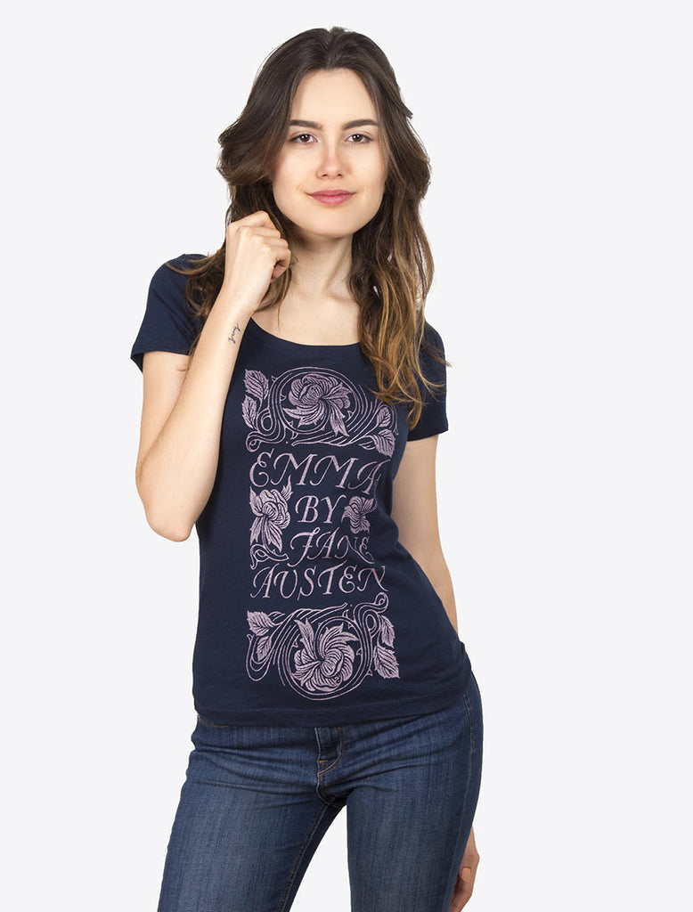 Emma women's book t-shirt – Out of Print