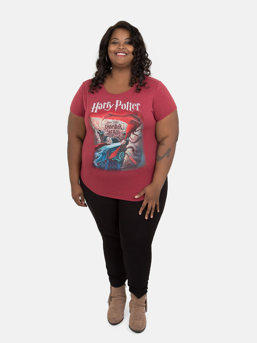 women's plus size red t shirt