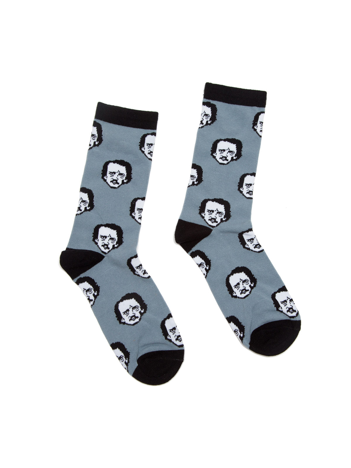 Image of Edgar Allan Poe-ka Dots Socks