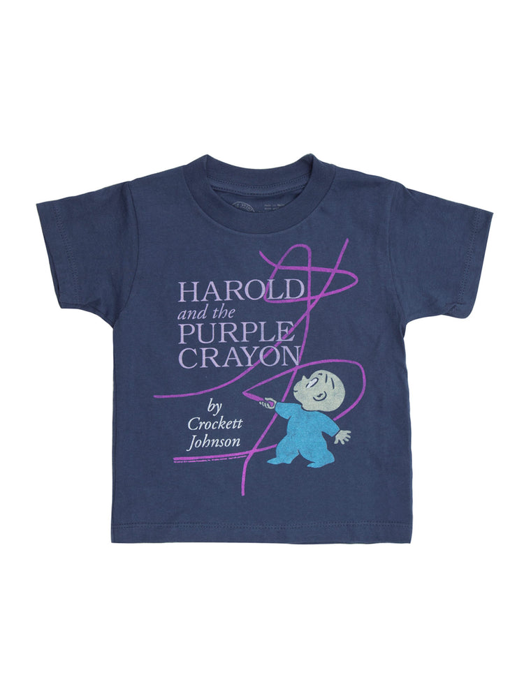 Harold And The Purple Crayon Kids Book Cover T Shirt Out Of Print - sloth scarf roblox