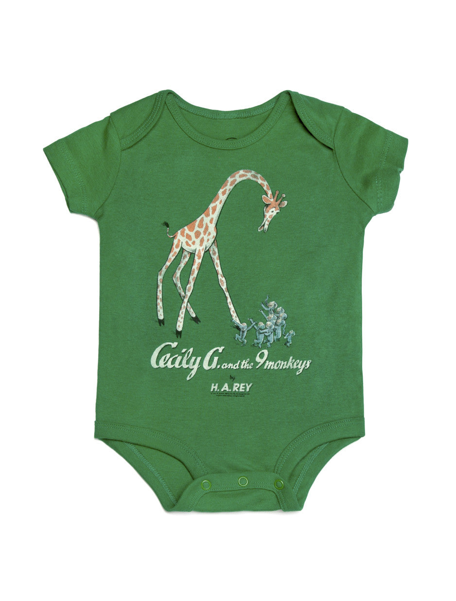 Cecily G and the 9 Monkeys baby bodysuit – Out of Print