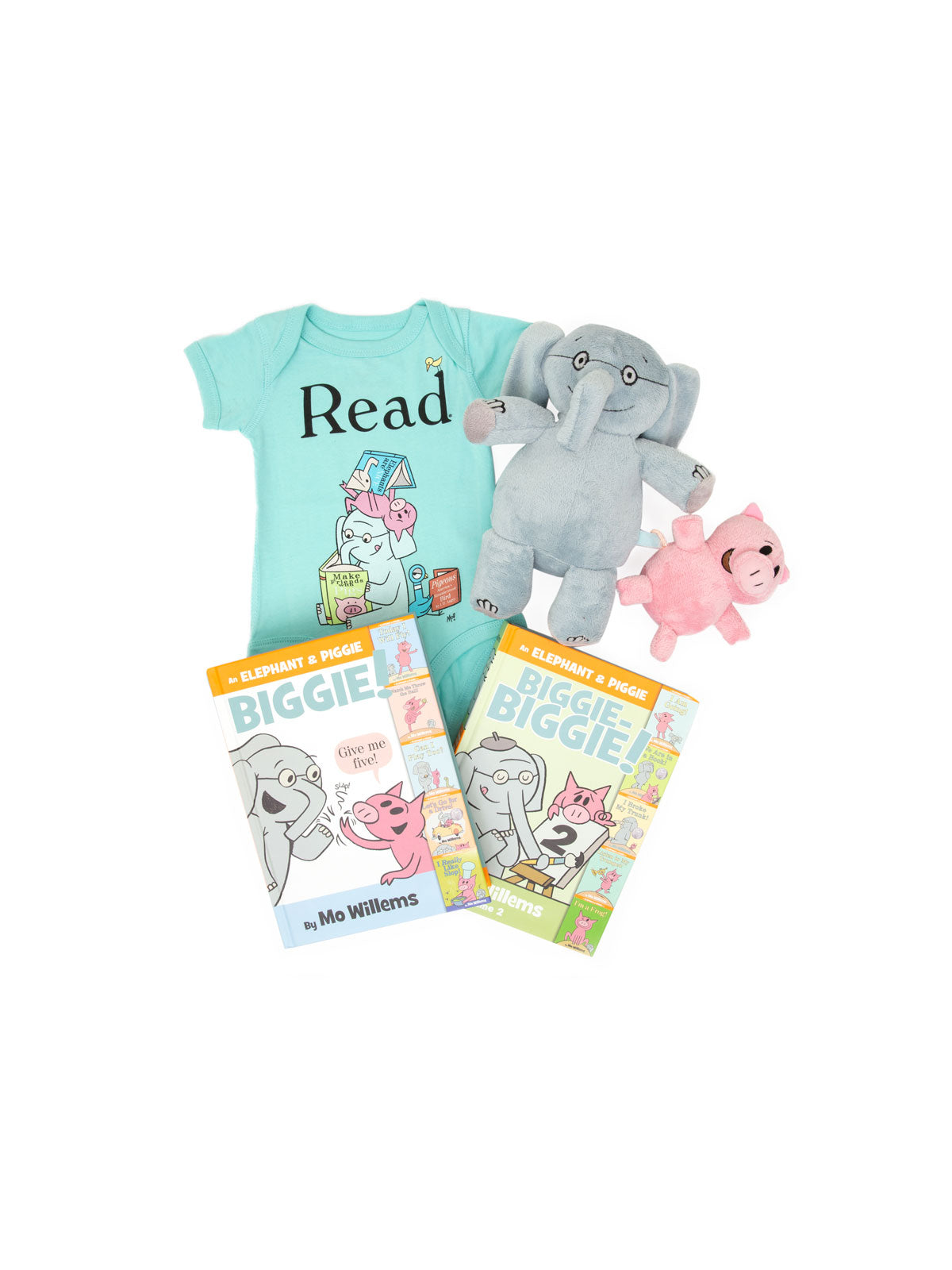 Bundle Elephant Piggie Onesie Kids Tee And Books Out Of Print