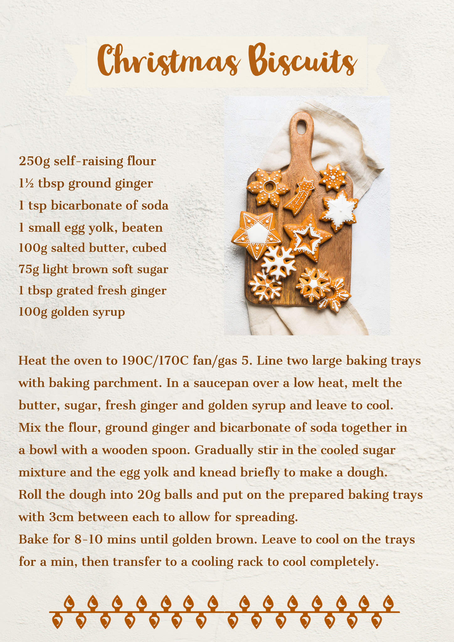 Christmas cookies recipe