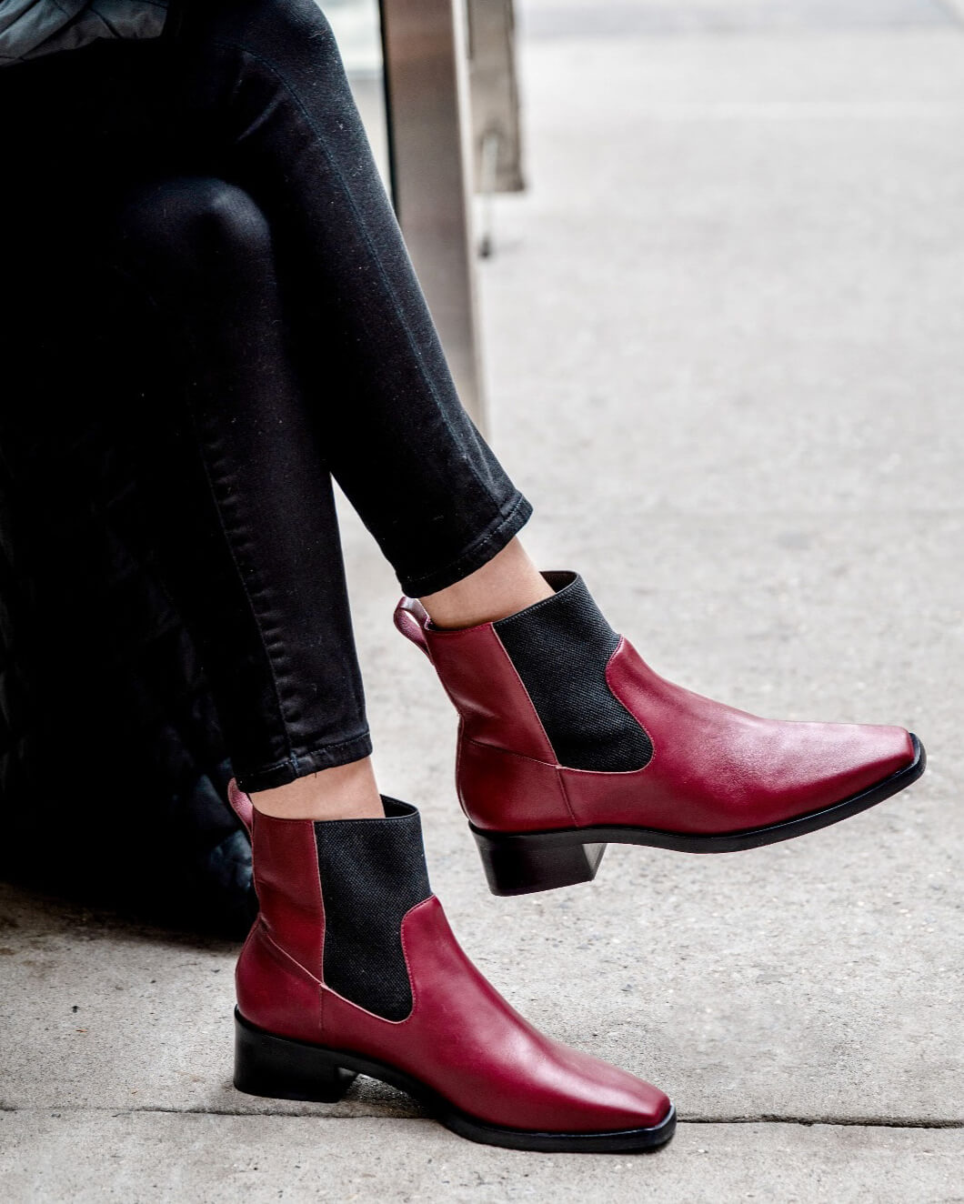 Shop Hayes Boot in Garnet