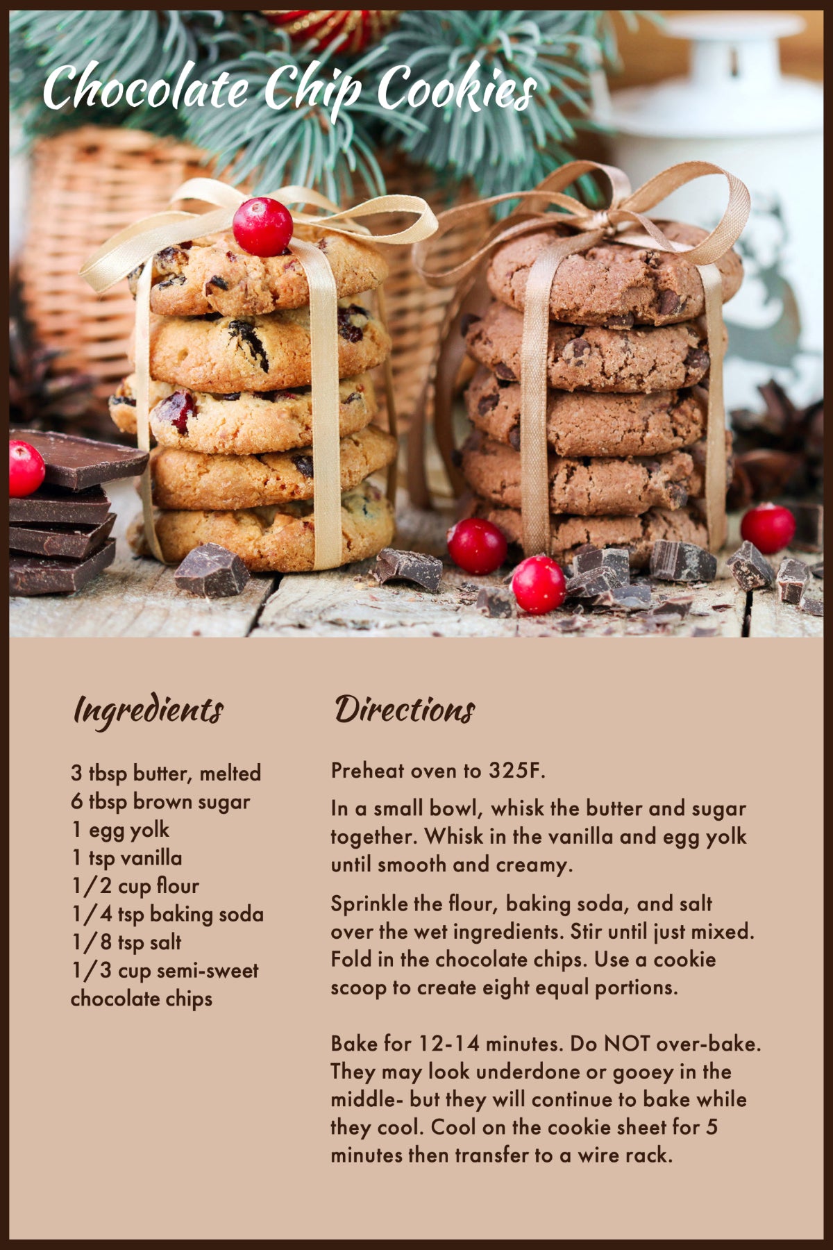 Recette de biscuits de Noël