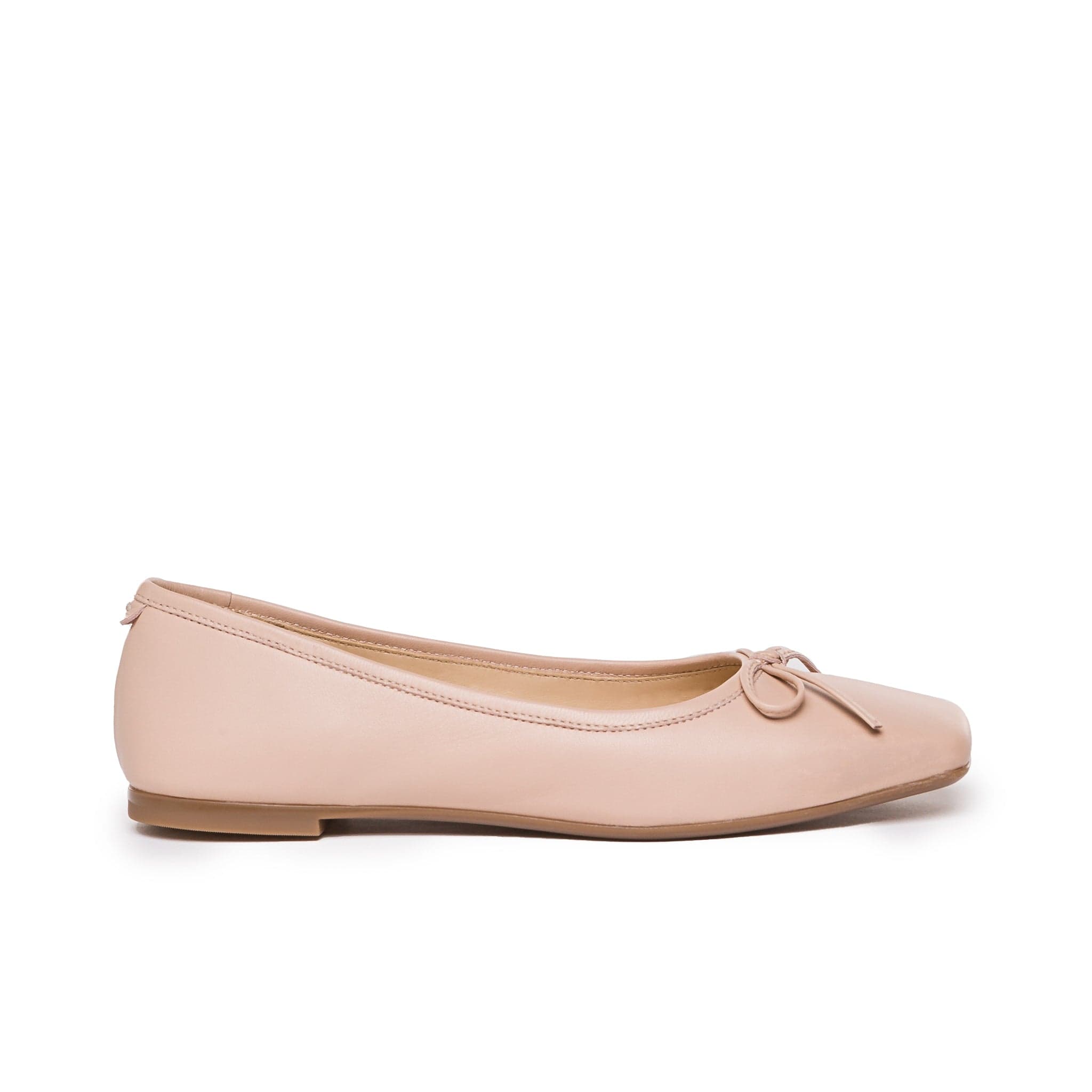 Gwynn Ballet Flat | Blush Nappa Leather – Bernardo 1946