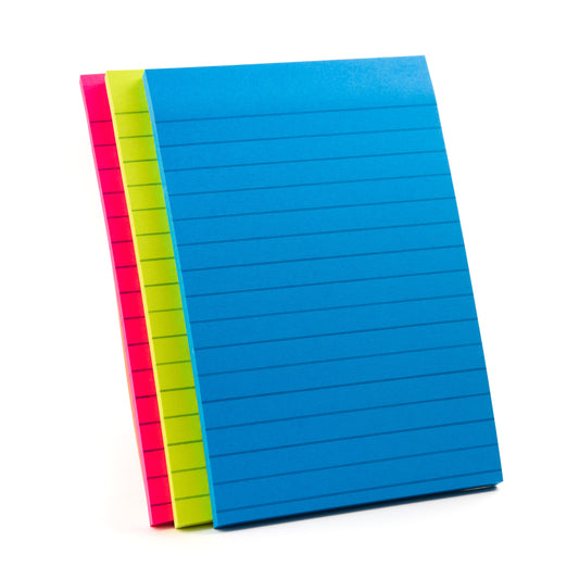 Pads /pad Large Sticky Notes 4x6 Lined Sticky Notes Colorful - Temu United  Arab Emirates