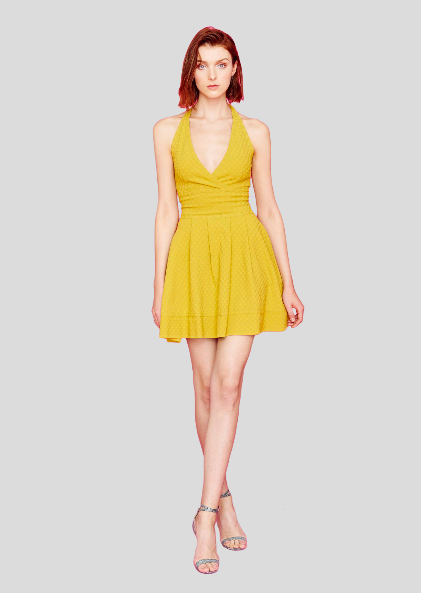 Yellow Halter Dresses