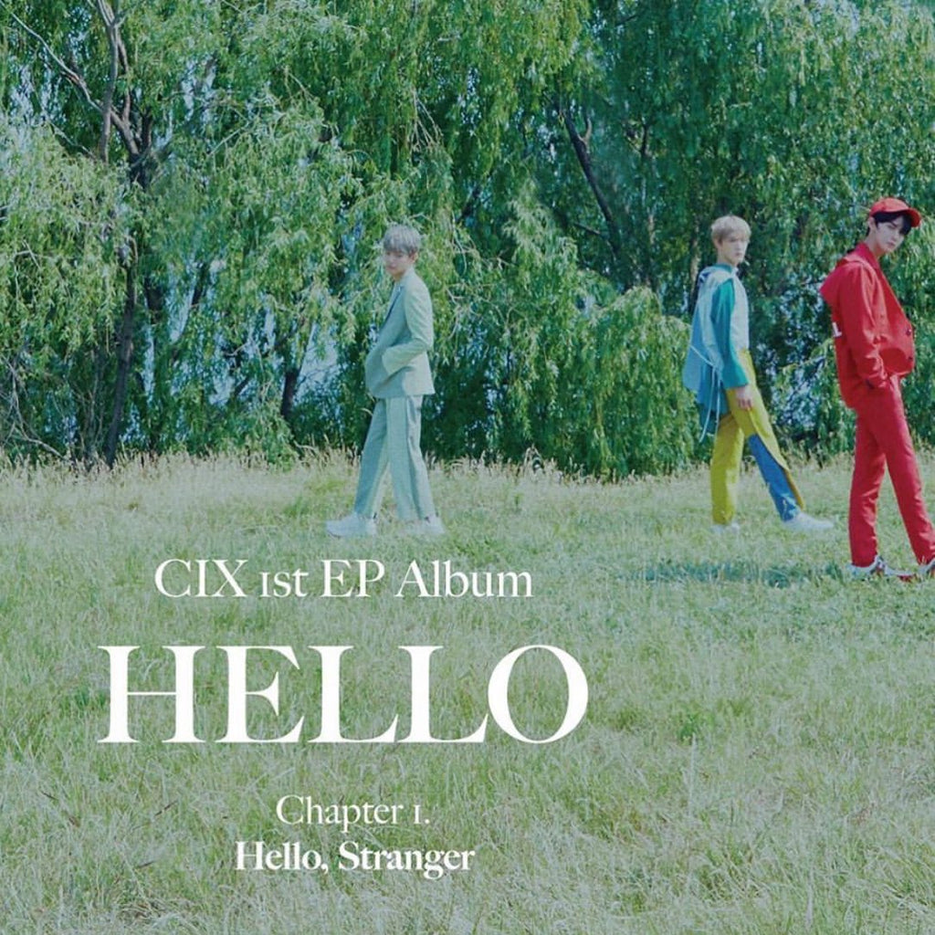 Cix 1st Ep Album Hello Chapter 1 Hello Stranger Hello Idols