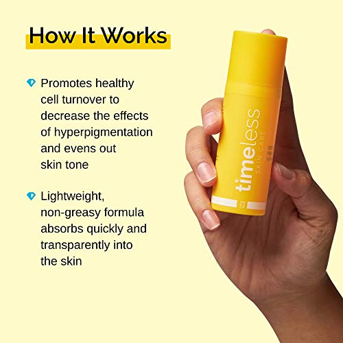 Timeless Skin Care 20% Vitamin C + E Ferulic Acid Serum - 1 oz - Light – NinthAvenue - Kong