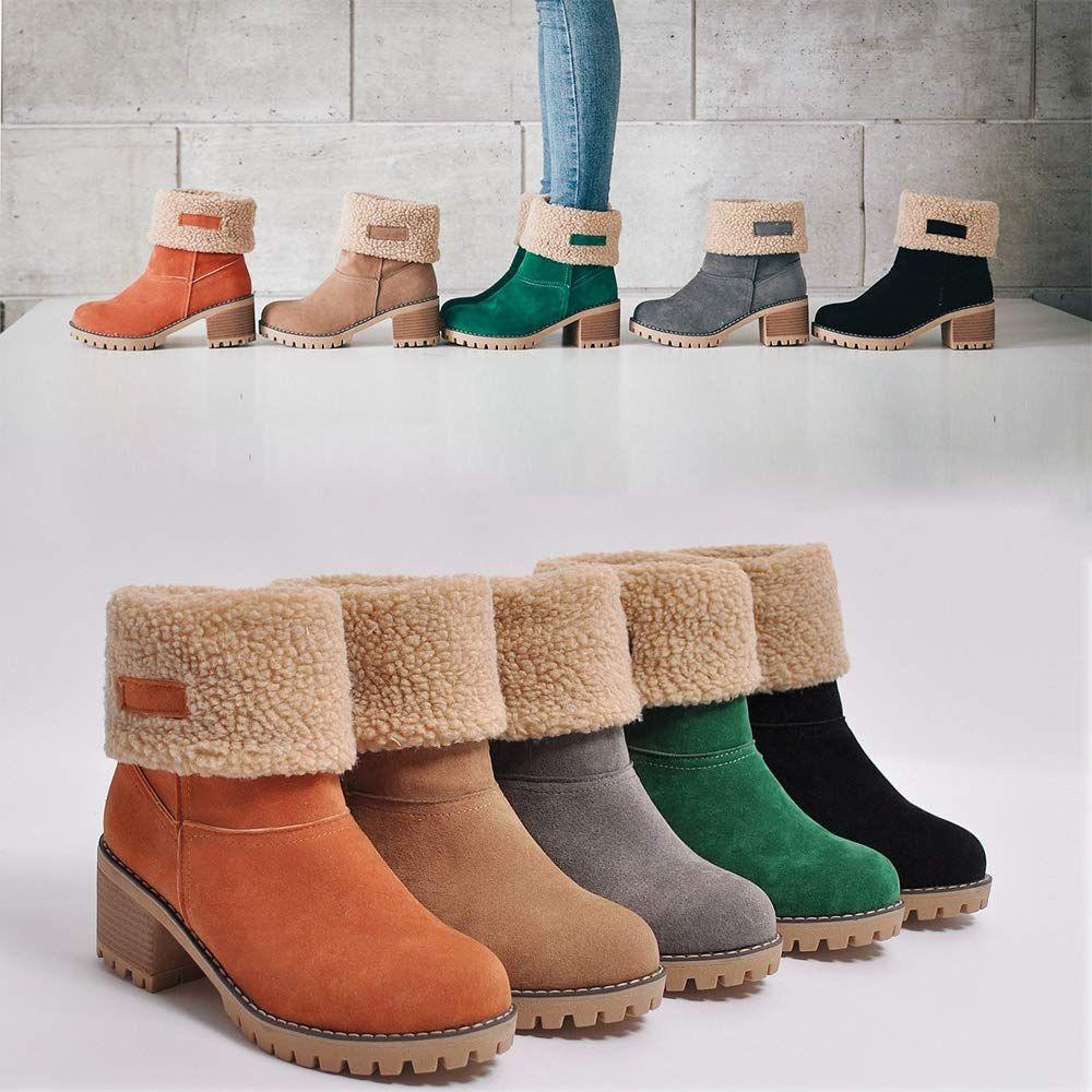 suede and fur boots