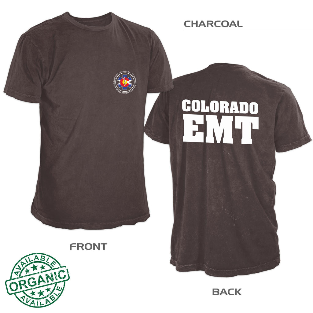 Colorado Flag EMT Colorado EMT TShirt EMT Shirts Fearless State