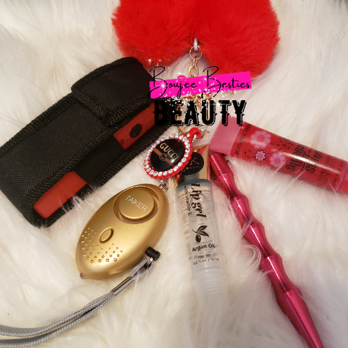 Self Defense Keychains Boujee Besties Beauty