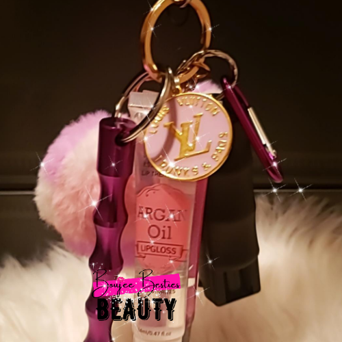 Self Defense Keychains Boujee Besties Beauty