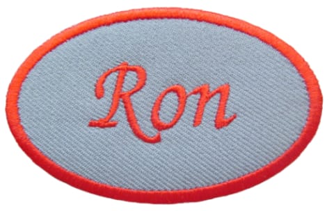 Personalized Name Tag Patch