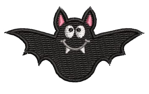 Bat Embroidery Design