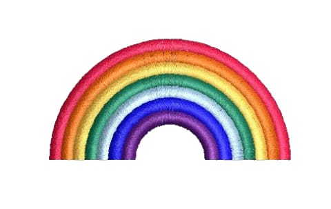 Rainbow Embroidery Design