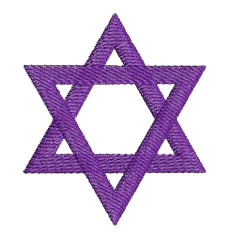 Star of David Embroidery Design