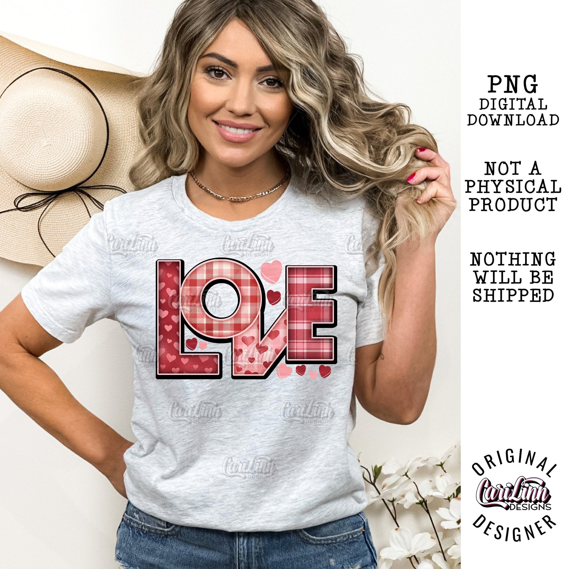 LOVE, Valentine's Day, Hearts, PNG Digital Download for Sublimation ...