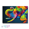 Colorful Animals Paint by Numbers The Inner Color Elephant Head 40x50cm No Frame