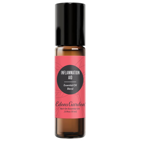 Inflammation Aid Essential Oil Blend- With Turmeric & Ginger for Swelling,  Arthritis & Joint Pain