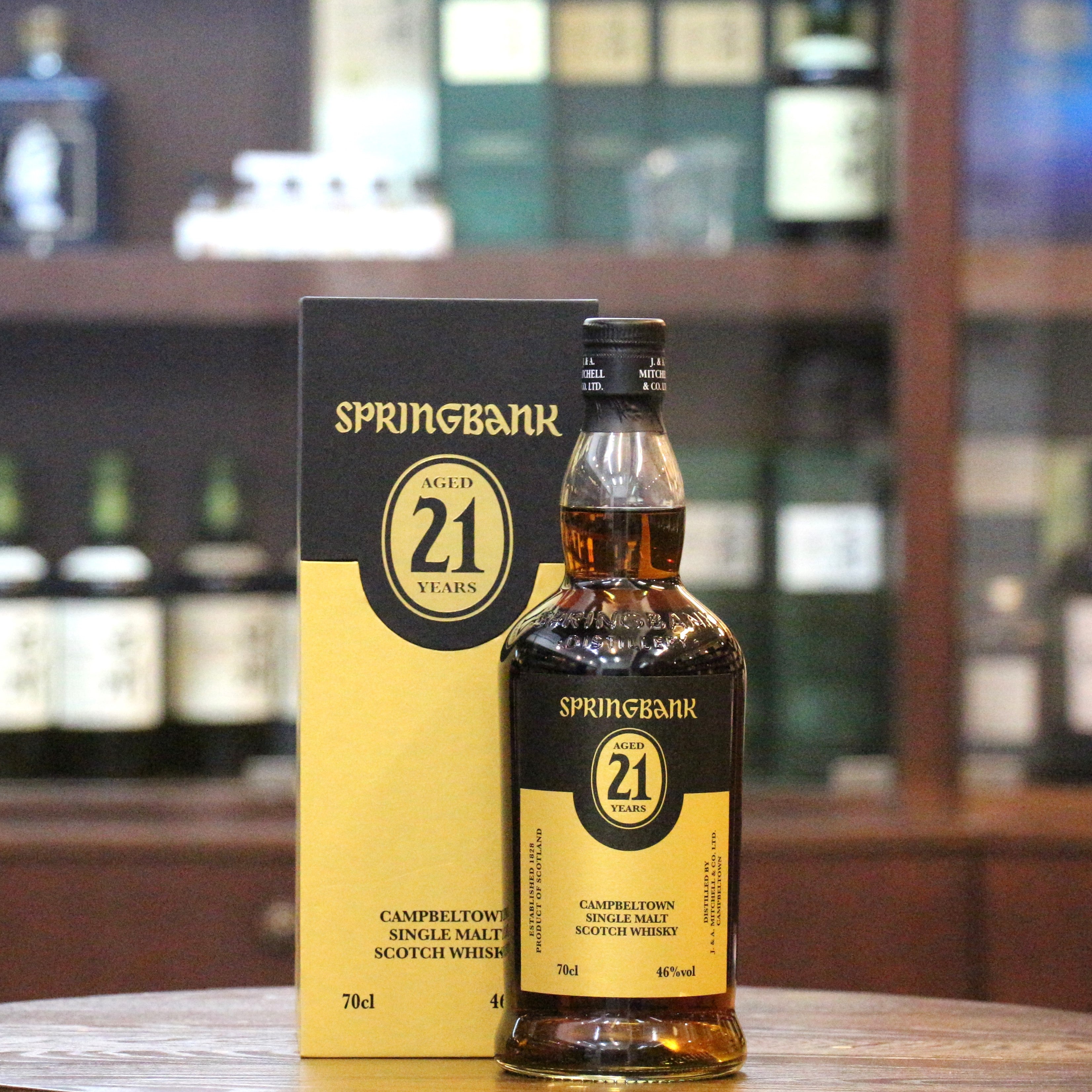 Springbank 21 Year Old Scotch Single Malt Whisky 2000s Bottling