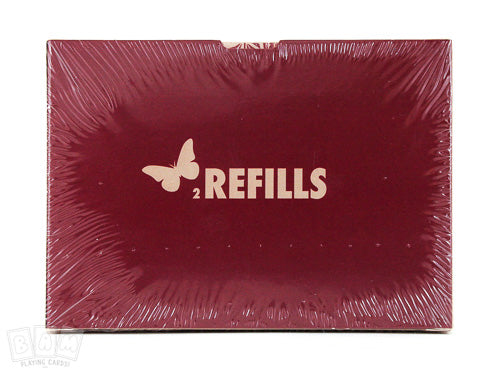 Refill Butterfly Cards Red (2 pack) (6725657624725)