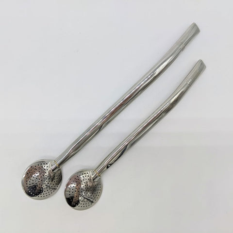 Stainless Steel Silver Yerba Mate Metal Straw (bombilla), For Home