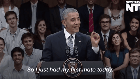 President mentioning yerba mate