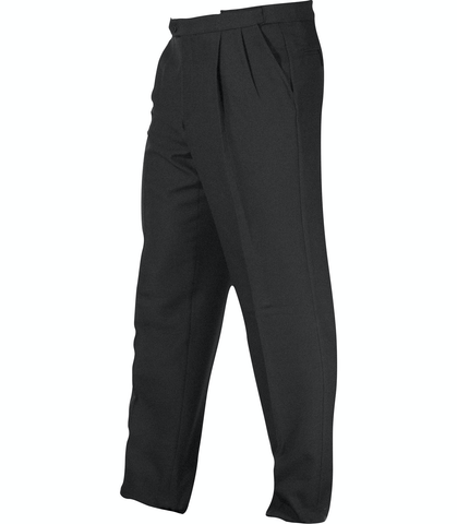 Heather Gray Pleated Umpire Pants - Plate